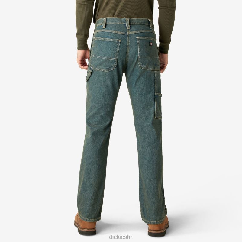 fleksibilne stolarske traperice opuštenog kroja muškarci Dickies heritage tonirani kaki (thk) 6BPL6192 odjeća