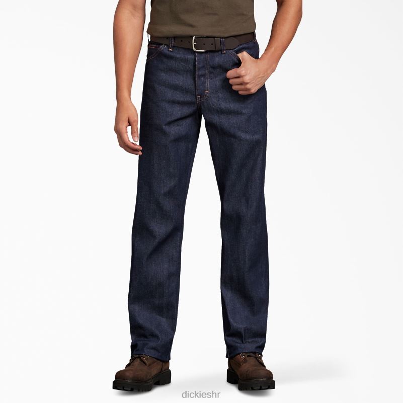 obične traperice ravnog kroja muškarci Dickies indigo plava (nb) 6BPL6129 odjeća