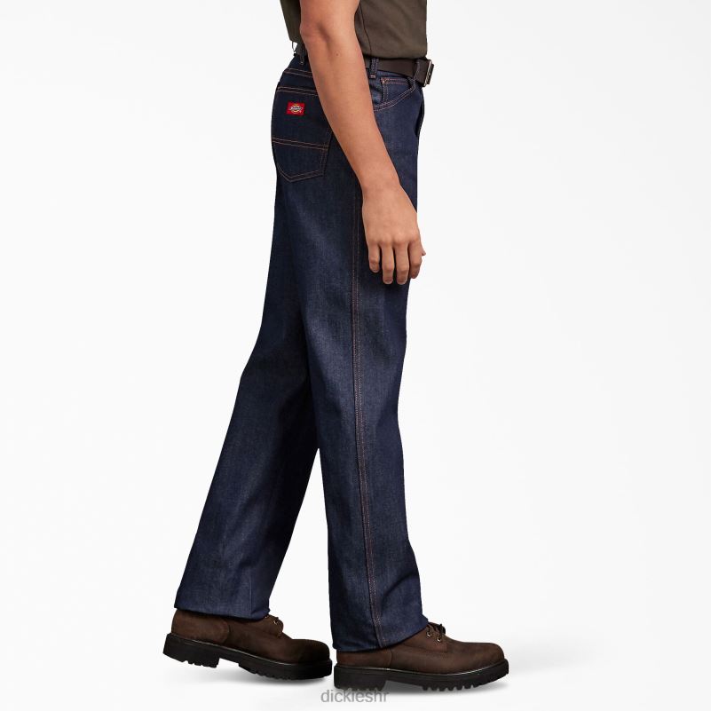 obične traperice ravnog kroja muškarci Dickies indigo plava (nb) 6BPL6129 odjeća