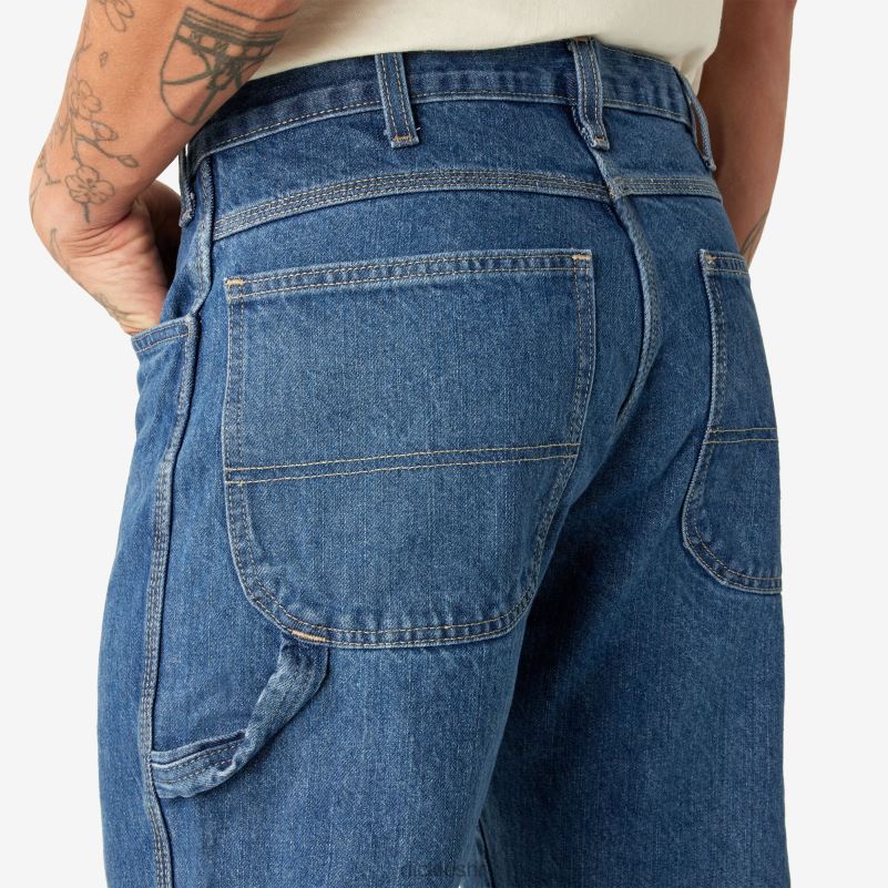 opuštene stolarske teške traperice muškarci Dickies indigo plava (snb) 6BPL678 odjeća