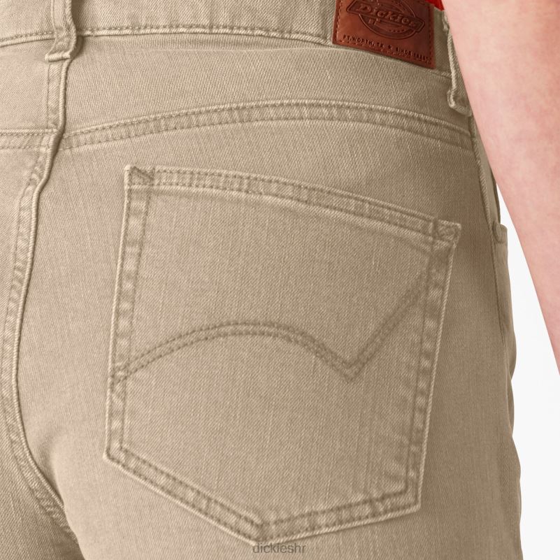 savršen oblik bootcut traperice visokog struka žene Dickies redovito 6BPL61888 odjeća
