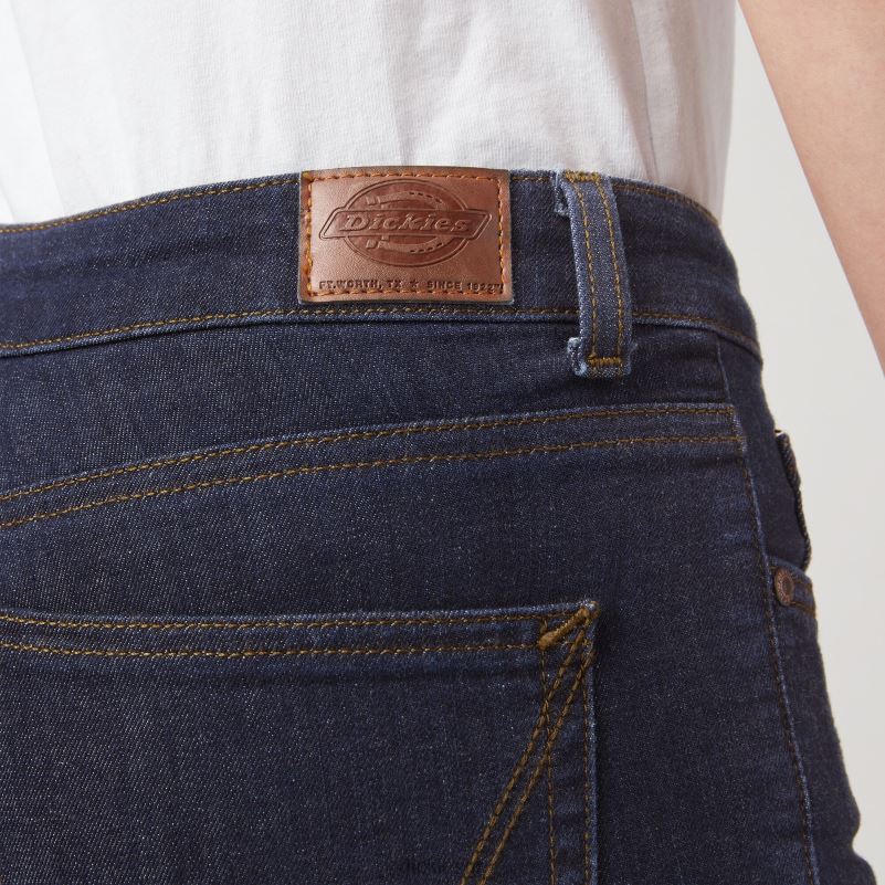 savršen oblik skinny fit jean capri žene Dickies isprano indigo plavo (rnb) 6BPL61870 odjeća