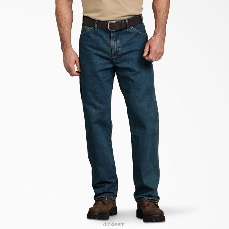 stolarske traperice opuštenog kroja muškarci Dickies heritage tonirani kaki (thk) 6BPL6118 odjeća