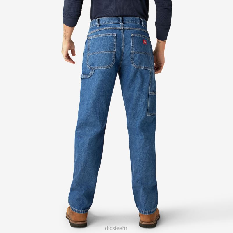 stolarske traperice opuštenog kroja muškarci Dickies indigo plava (snb) 6BPL6117 odjeća