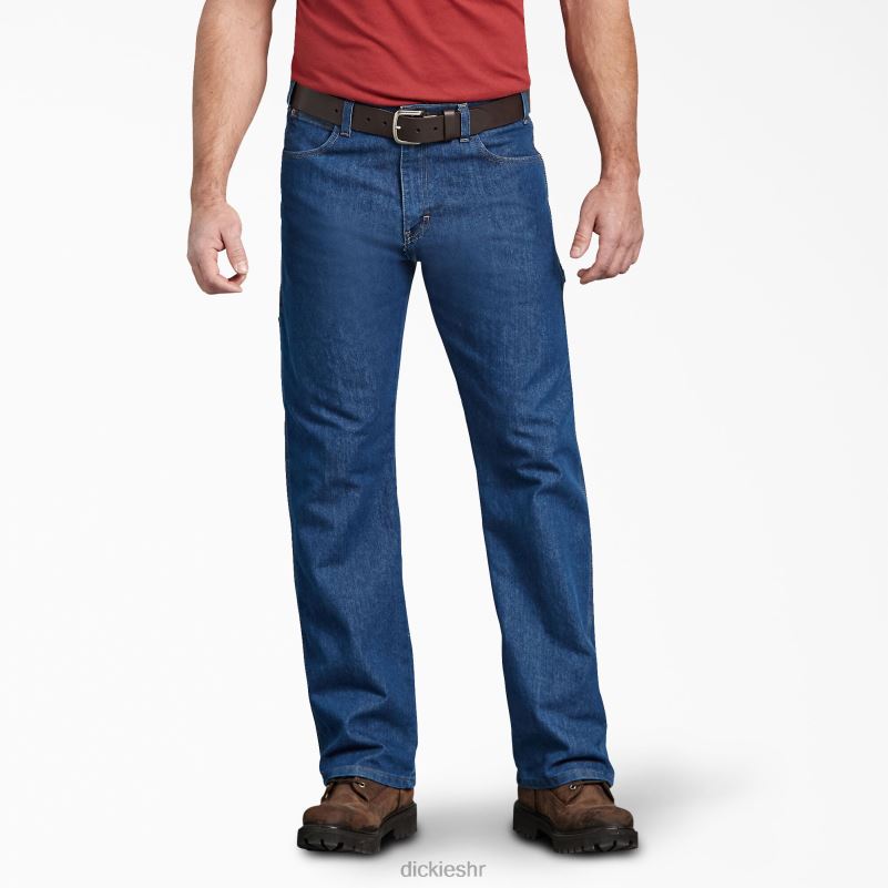 stolarske traperice opuštenog kroja muškarci Dickies indigo plava (snb) 6BPL6244 odjeća
