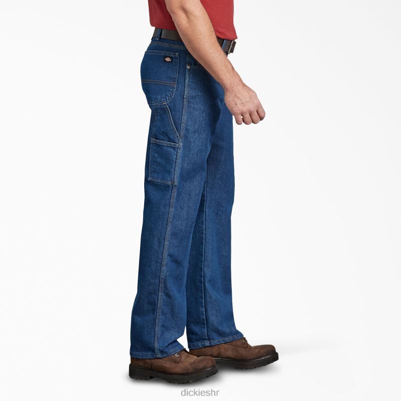 stolarske traperice opuštenog kroja muškarci Dickies indigo plava (snb) 6BPL6244 odjeća
