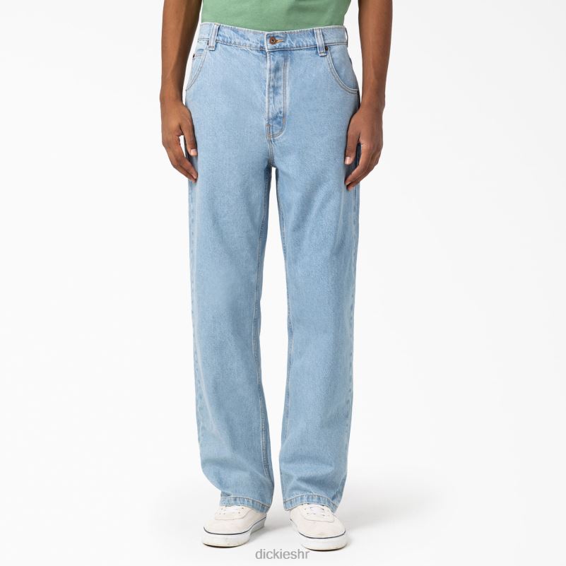 thomasville široke traperice muškarci Dickies svijetli traper (doo) 6BPL6218 odjeća