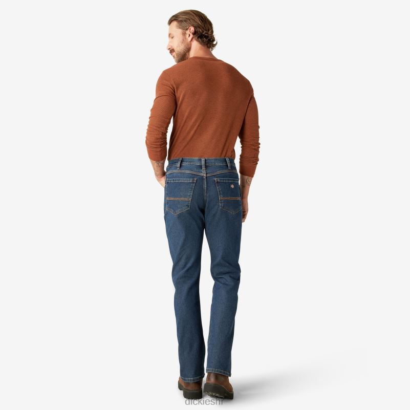 toplije traperice s 5 džepova muškarci Dickies stonewashed indigo (siwr) 6BPL6320 odjeća