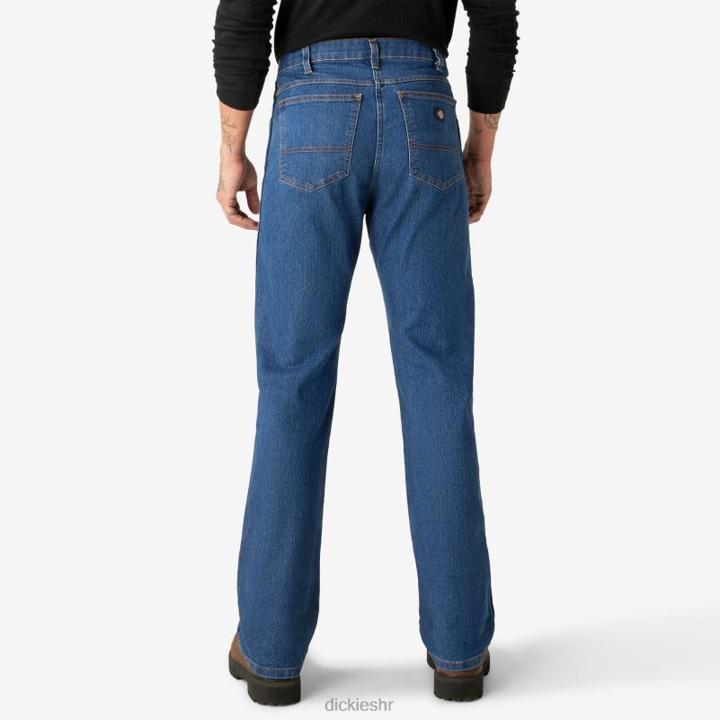 traperice regular fit s aktivnim strukom muškarci Dickies indigo plava (snb) 6BPL6231 odjeća