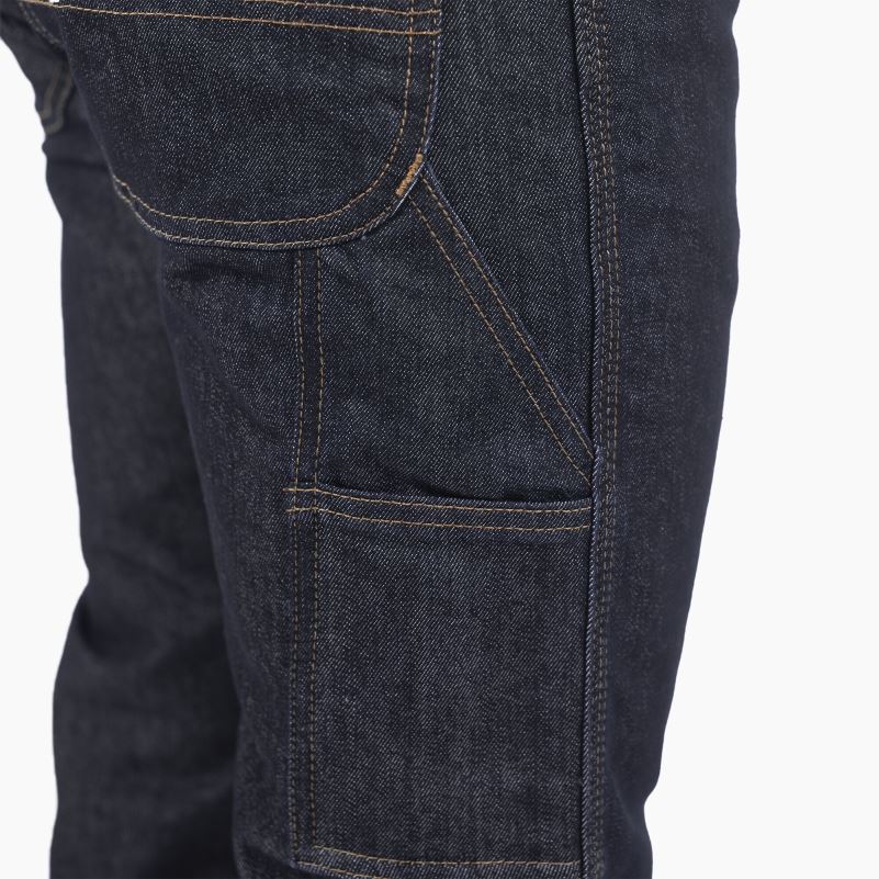 traperice regularnog kroja muškarci Dickies isprano indigo plavo (rnb) 6BPL6291 odjeća