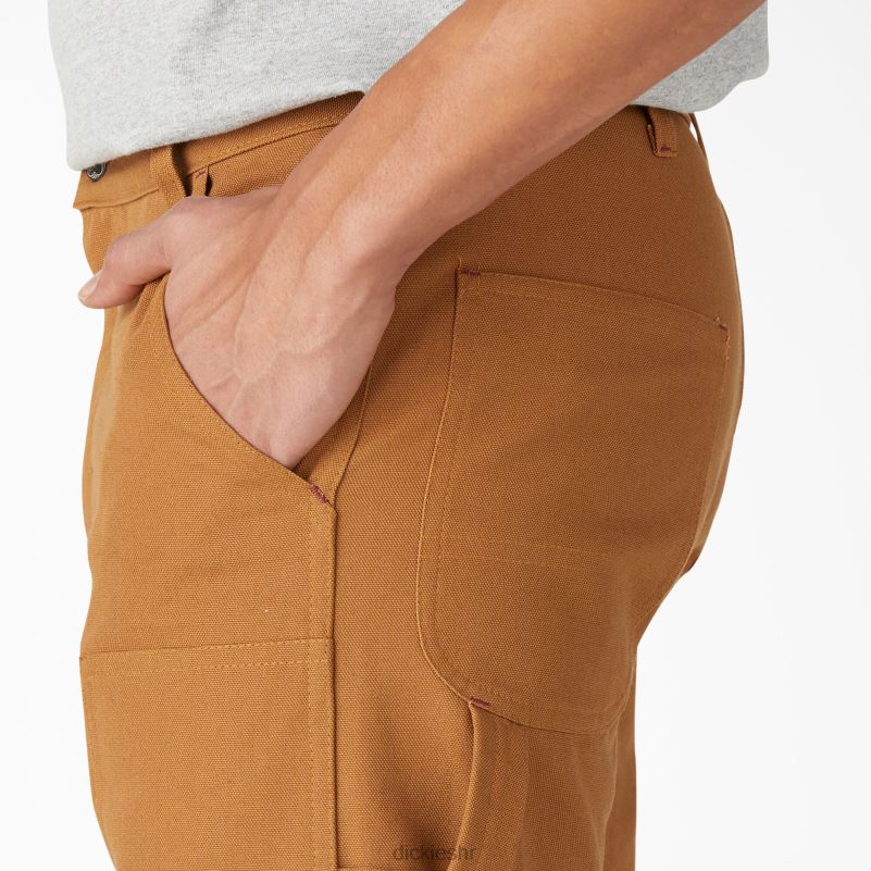 1922 hlače s duplim koljenima muškarci Dickies isprana smeđa patka (rbd) 6BPL6220 odjeća