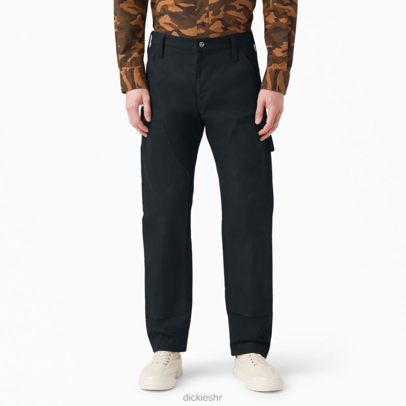 1922 hlače s duplim koljenima muškarci Dickies isprano crno (rbk) 6BPL6221 odjeća