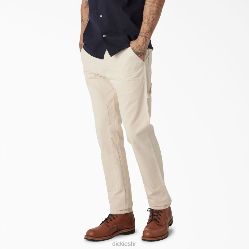 1922 hlače s duplim koljenima muškarci Dickies isprano prirodno (rnt) 6BPL6222 odjeća