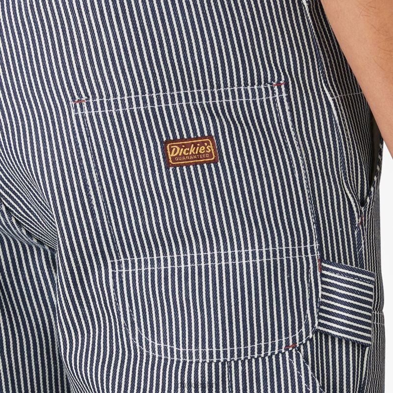 1922 hlače s duplim koljenima muškarci Dickies pruga hikorija (hs) 6BPL6219 odjeća