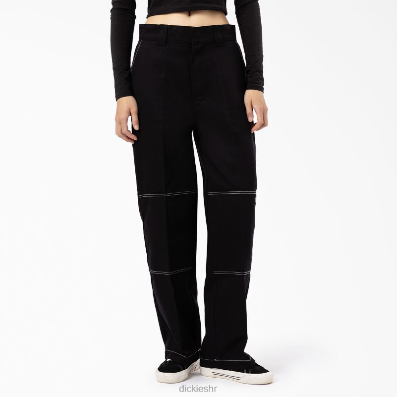 hlače opuštenog kroja s duplim koljenima žene Dickies redovito 6BPL61852 odjeća
