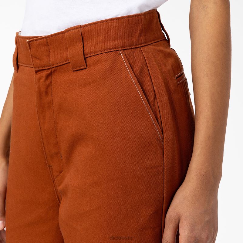 hlače opuštenog kroja s duplim koljenima žene Dickies redovito 6BPL61853 odjeća