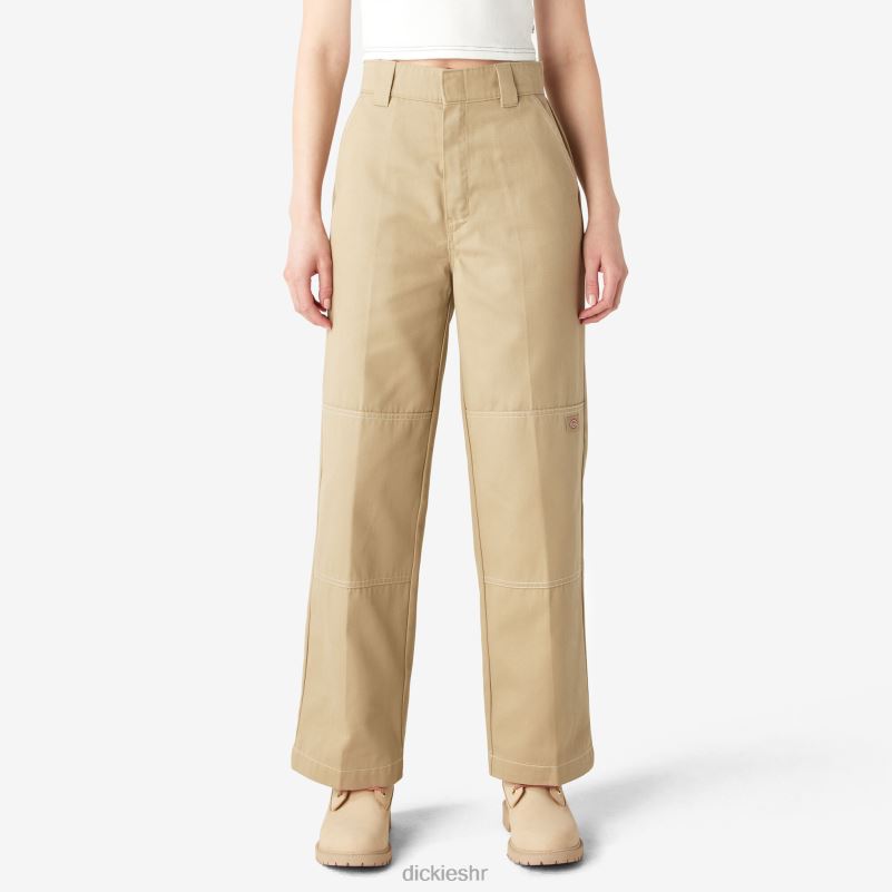 hlače opuštenog kroja s duplim koljenima žene Dickies redovito 6BPL61854 odjeća