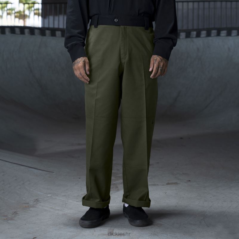 ronnie sandoval hlače do dva koljena muškarci Dickies blok maslinasto zelene/crne boje (oac) 6BPL6235 odjeća