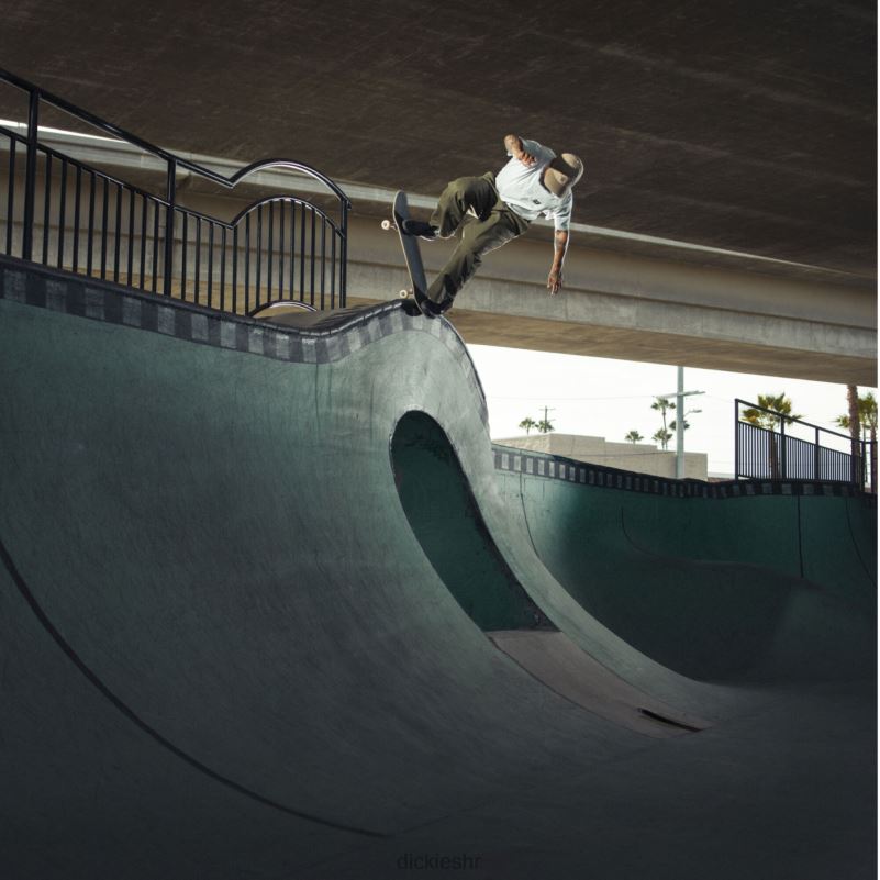 ronnie sandoval hlače do dva koljena muškarci Dickies blok maslinasto zelene/crne boje (oac) 6BPL6235 odjeća