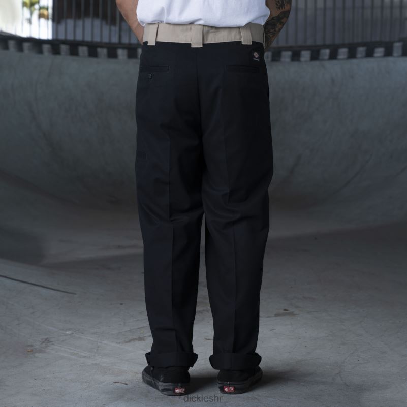 ronnie sandoval hlače do dva koljena muškarci Dickies blok u boji crnog/pustinjskog pijeska (bdc) 6BPL6233 odjeća