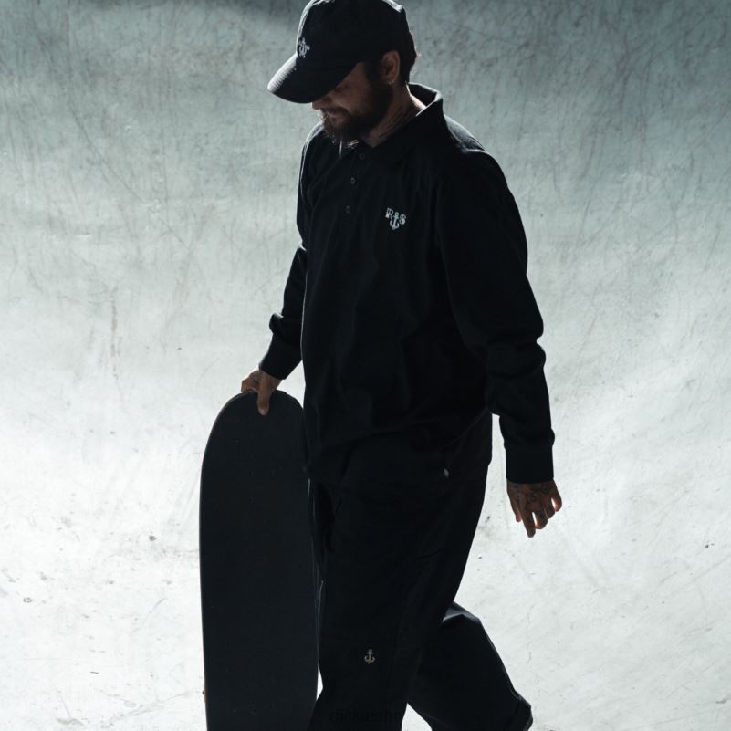 ronnie sandoval hlače do dva koljena muškarci Dickies blok u boji crnog/pustinjskog pijeska (bdc) 6BPL6233 odjeća