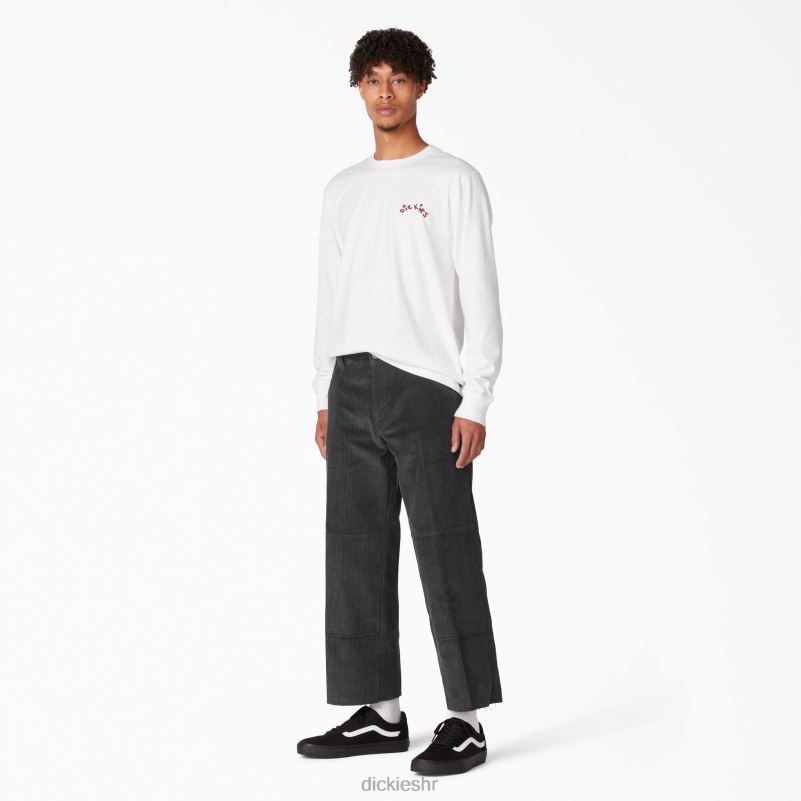 franky villani sicko samt hlače do dva koljena muškarci Dickies crna (bkx) 6BPL6193 odjeća