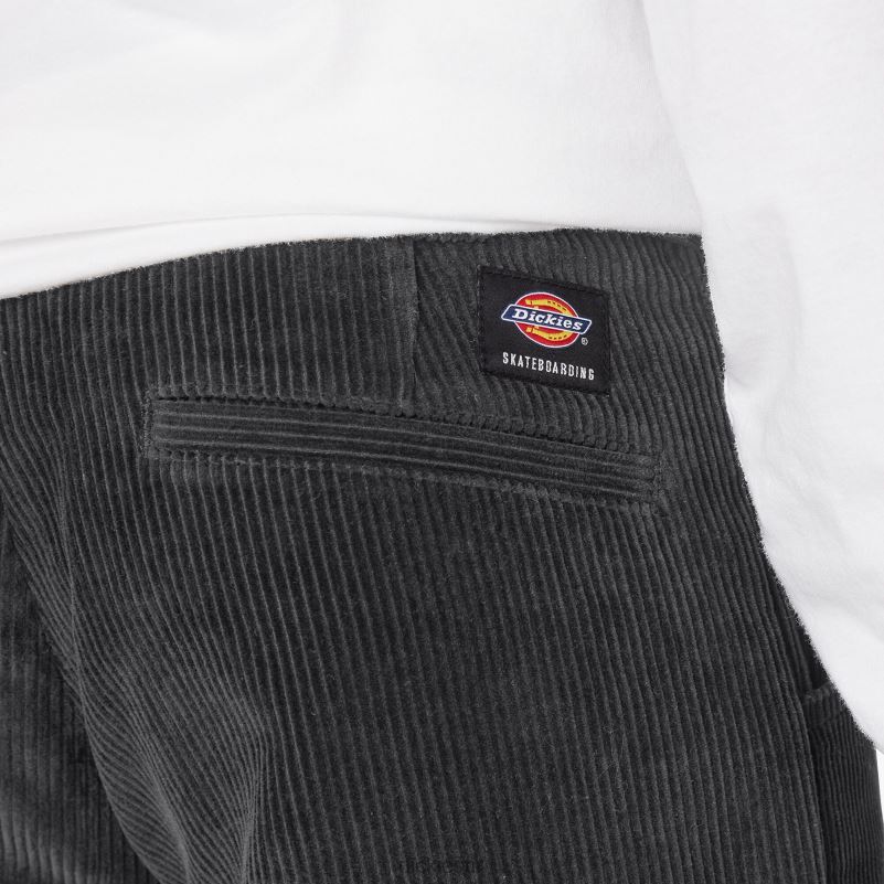 franky villani sicko samt hlače do dva koljena muškarci Dickies crna (bkx) 6BPL6193 odjeća