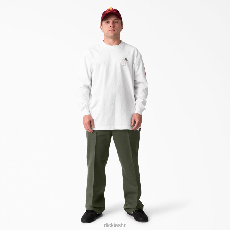 jamie foy široke hlače muškarci Dickies maslinasto zelena (og) 6BPL6196 odjeća