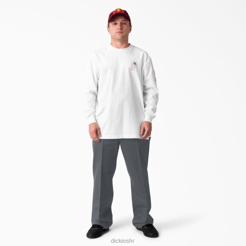 jamie foy široke hlače muškarci Dickies ugljen siva (ch) 6BPL6195 odjeća