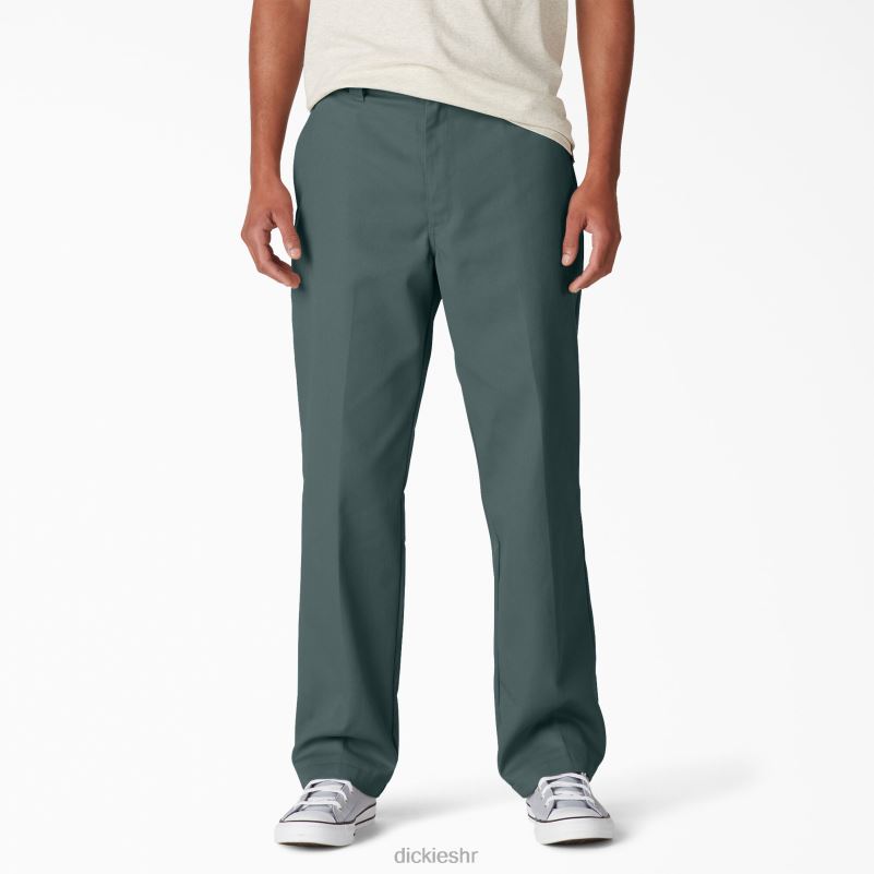 keper hlače regularnog kroja za skateboarding muškarci Dickies Lincoln Green (ln) 6BPL659 odjeća