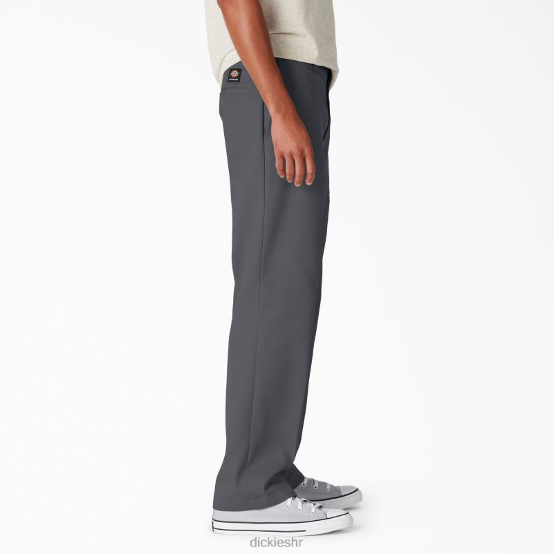 keper hlače regularnog kroja za skateboarding muškarci Dickies ugljen siva (ch) 6BPL656 odjeća