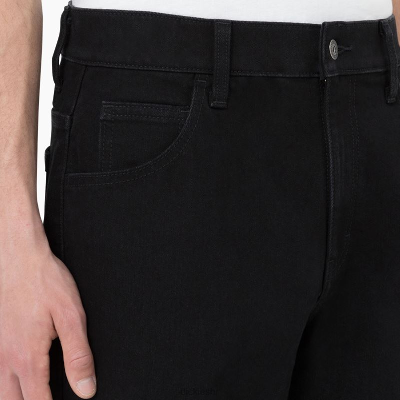 skateboarding wingville široke traperice muškarci Dickies crni traper (l9d) 6BPL6272 odjeća