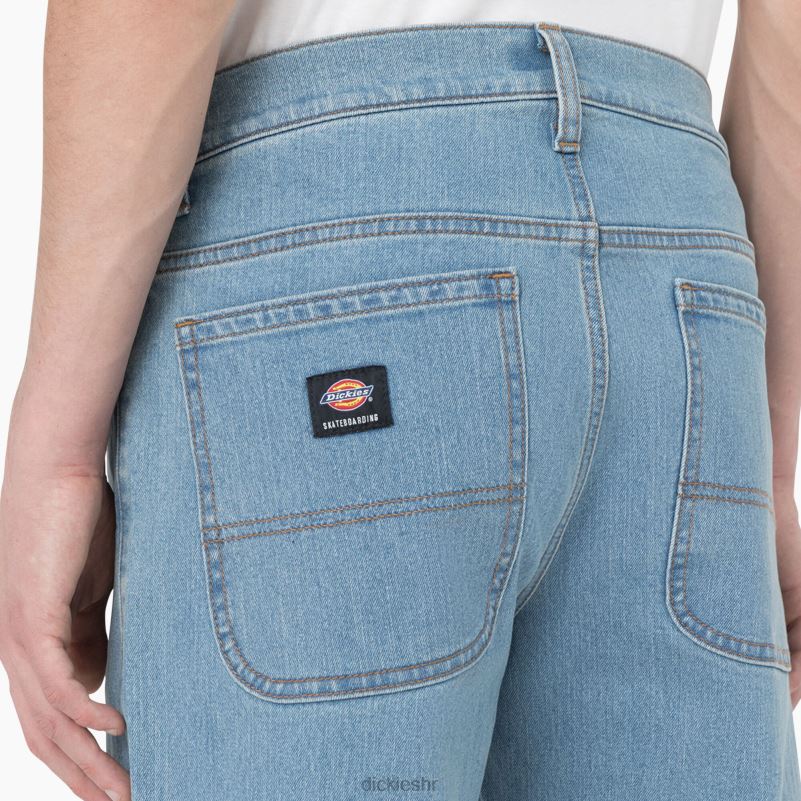 skateboarding wingville široke traperice muškarci Dickies svijetli traper (doo) 6BPL6271 odjeća