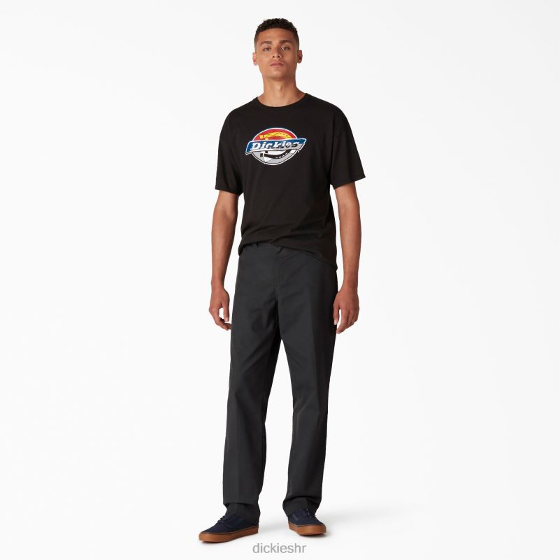 uske hlače za skateboarding muškarci Dickies crna (bk) 6BPL6100 odjeća