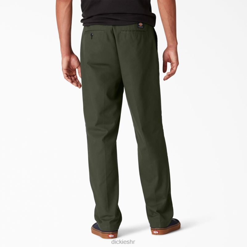 uske hlače za skateboarding muškarci Dickies maslinasto zelena (og) 6BPL6105 odjeća