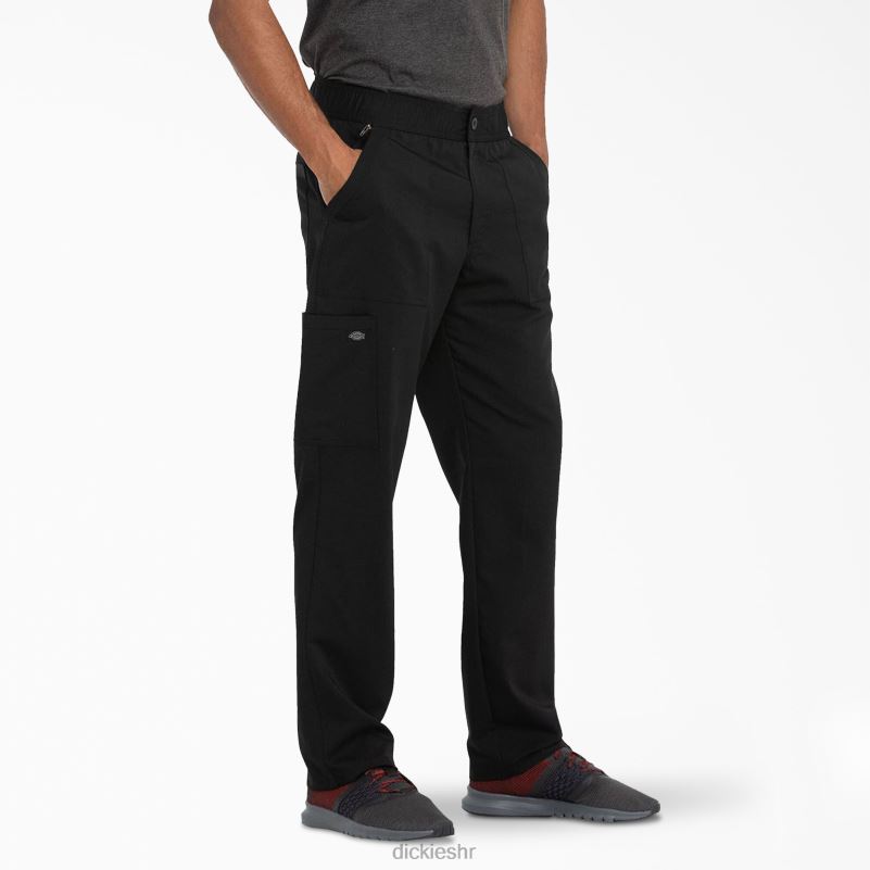 Balance zip fly scrub hlače muškarci Dickies crno (crno) 6BPL61336 odjeća