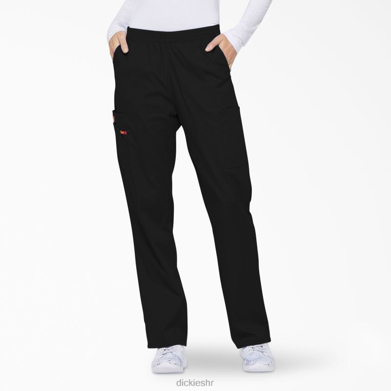 Cargo piling hlače s eds potpisom suženih nogavica žene Dickies crno (crno) 6BPL62385 odjeća