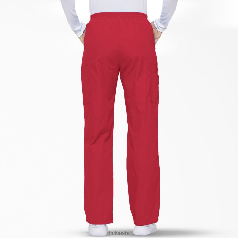 Cargo piling hlače s eds potpisom suženih nogavica žene Dickies crvena (rd) 6BPL62400 odjeća