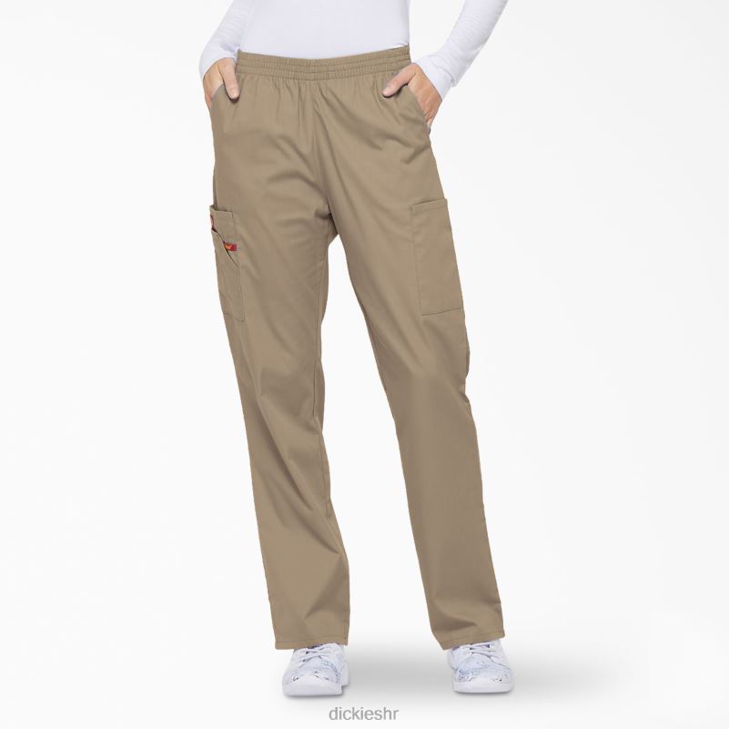 Cargo piling hlače s eds potpisom suženih nogavica žene Dickies kaki (kha) 6BPL62395 odjeća