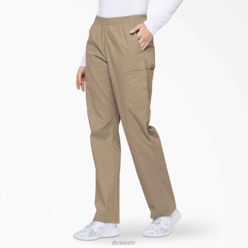 Cargo piling hlače s eds potpisom suženih nogavica žene Dickies kaki (kha) 6BPL62395 odjeća