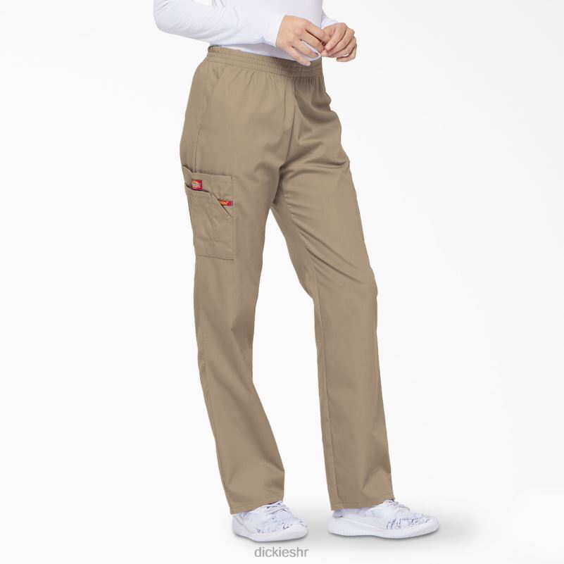 Cargo piling hlače s eds potpisom suženih nogavica žene Dickies kaki (kha) 6BPL62395 odjeća