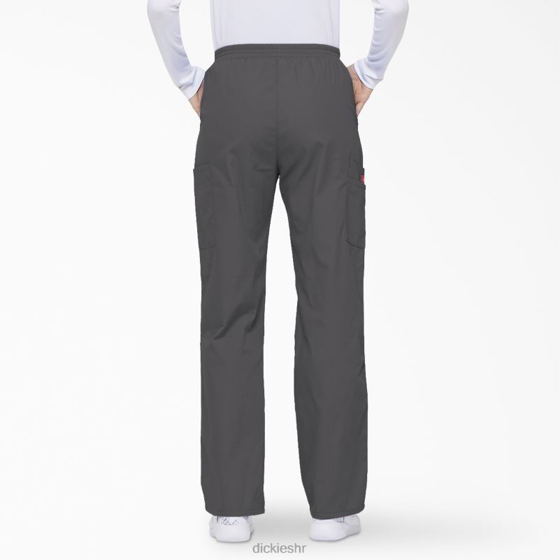 Cargo piling hlače s eds potpisom suženih nogavica žene Dickies kositar siva (klupa) 6BPL62398 odjeća