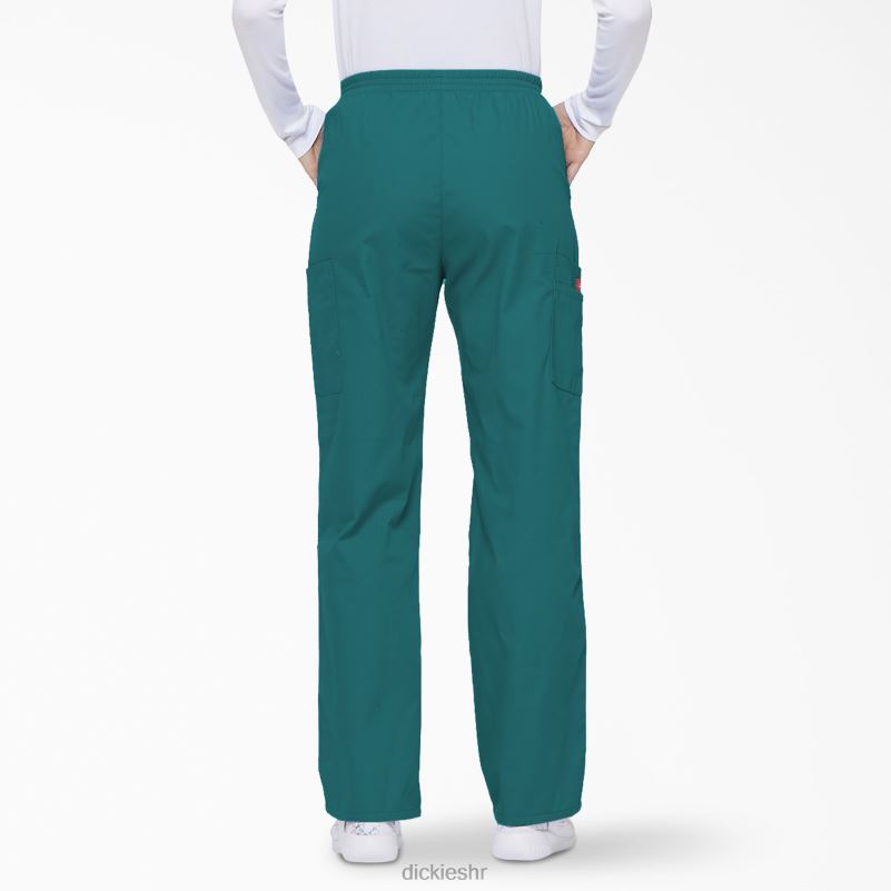 Cargo piling hlače s eds potpisom suženih nogavica žene Dickies plavozelena (dtl) 6BPL62388 odjeća