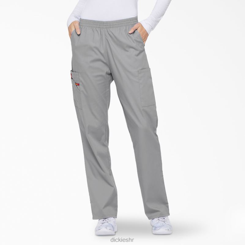 Cargo piling hlače s eds potpisom suženih nogavica žene Dickies siva (gy) 6BPL62392 odjeća