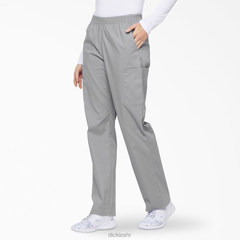 Cargo piling hlače s eds potpisom suženih nogavica žene Dickies siva (gy) 6BPL62392 odjeća