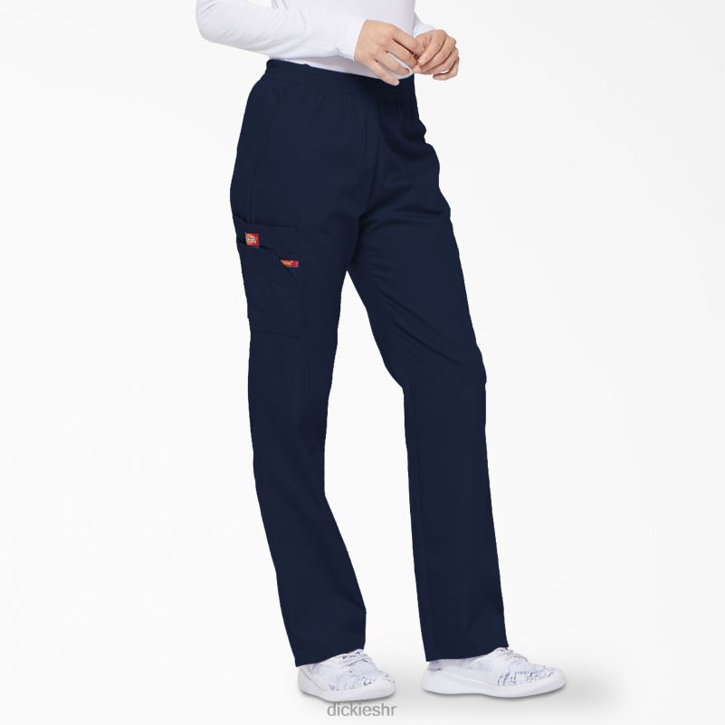 Cargo piling hlače s eds potpisom suženih nogavica žene Dickies tamnoplava (nvy) 6BPL62396 odjeća