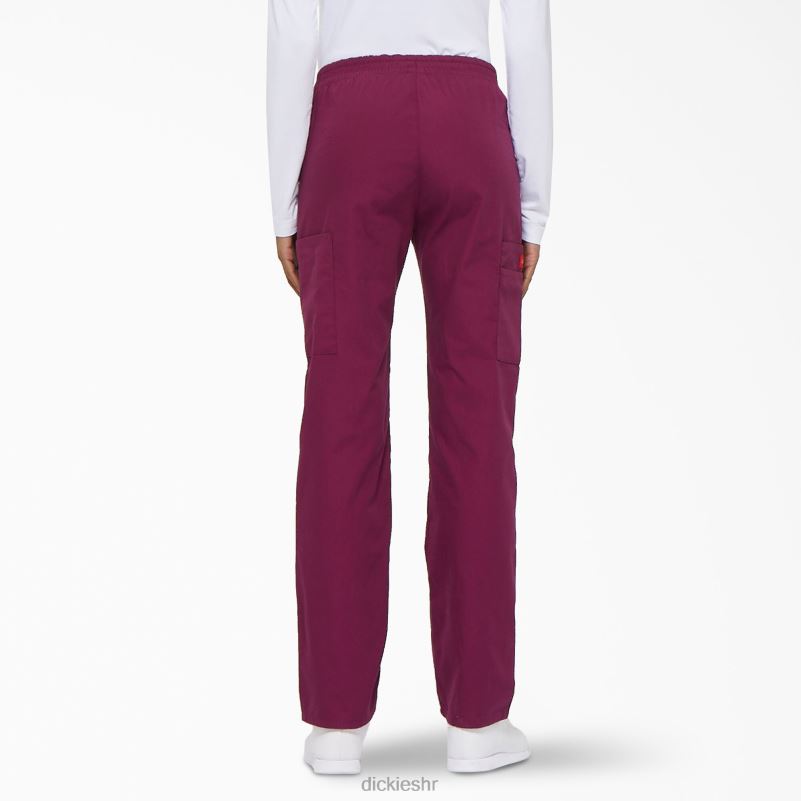 Cargo piling hlače s eds potpisom suženih nogavica žene Dickies vino (pobjeda) 6BPL62401 odjeća