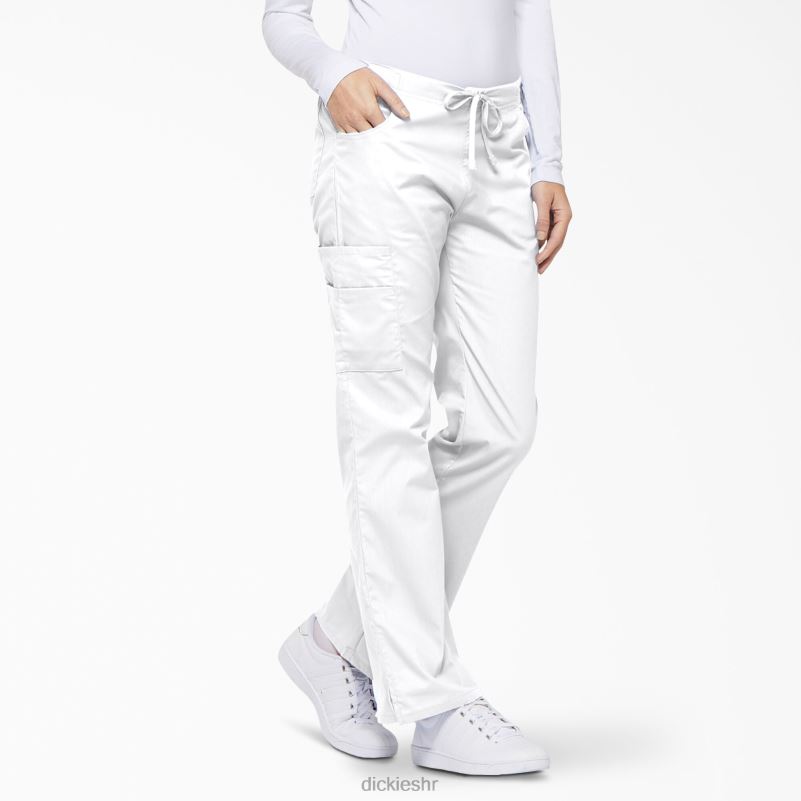 Cargo piling hlače s prepoznatljivim eds širokim nogavicama žene Dickies bijela (dwh) 6BPL62523 odjeća