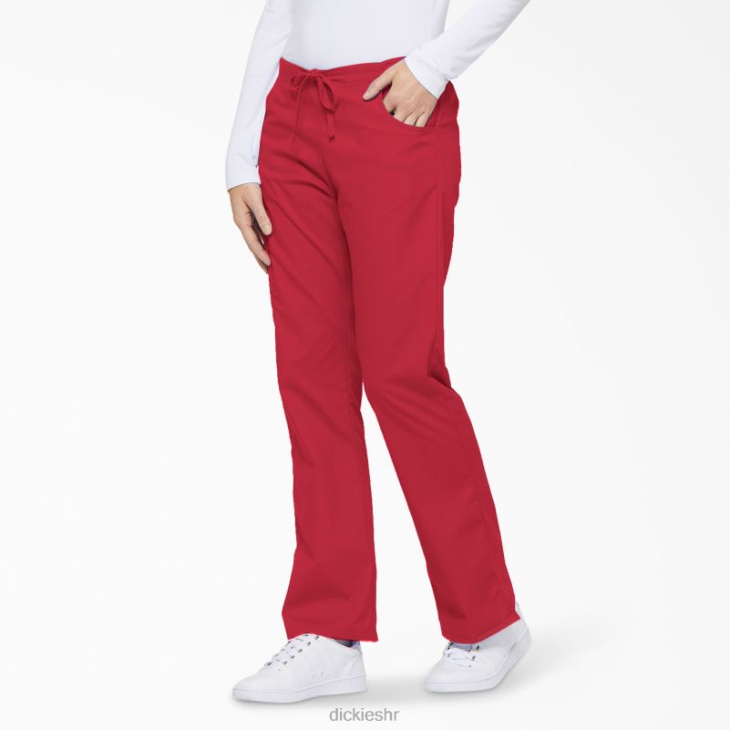 Cargo piling hlače s prepoznatljivim eds širokim nogavicama žene Dickies crvena (rd) 6BPL62534 odjeća