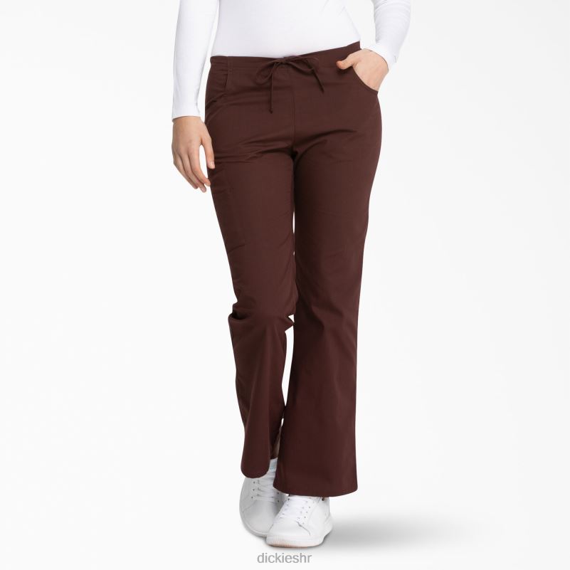 Cargo piling hlače s prepoznatljivim eds širokim nogavicama žene Dickies espresso (esr) 6BPL62525 odjeća